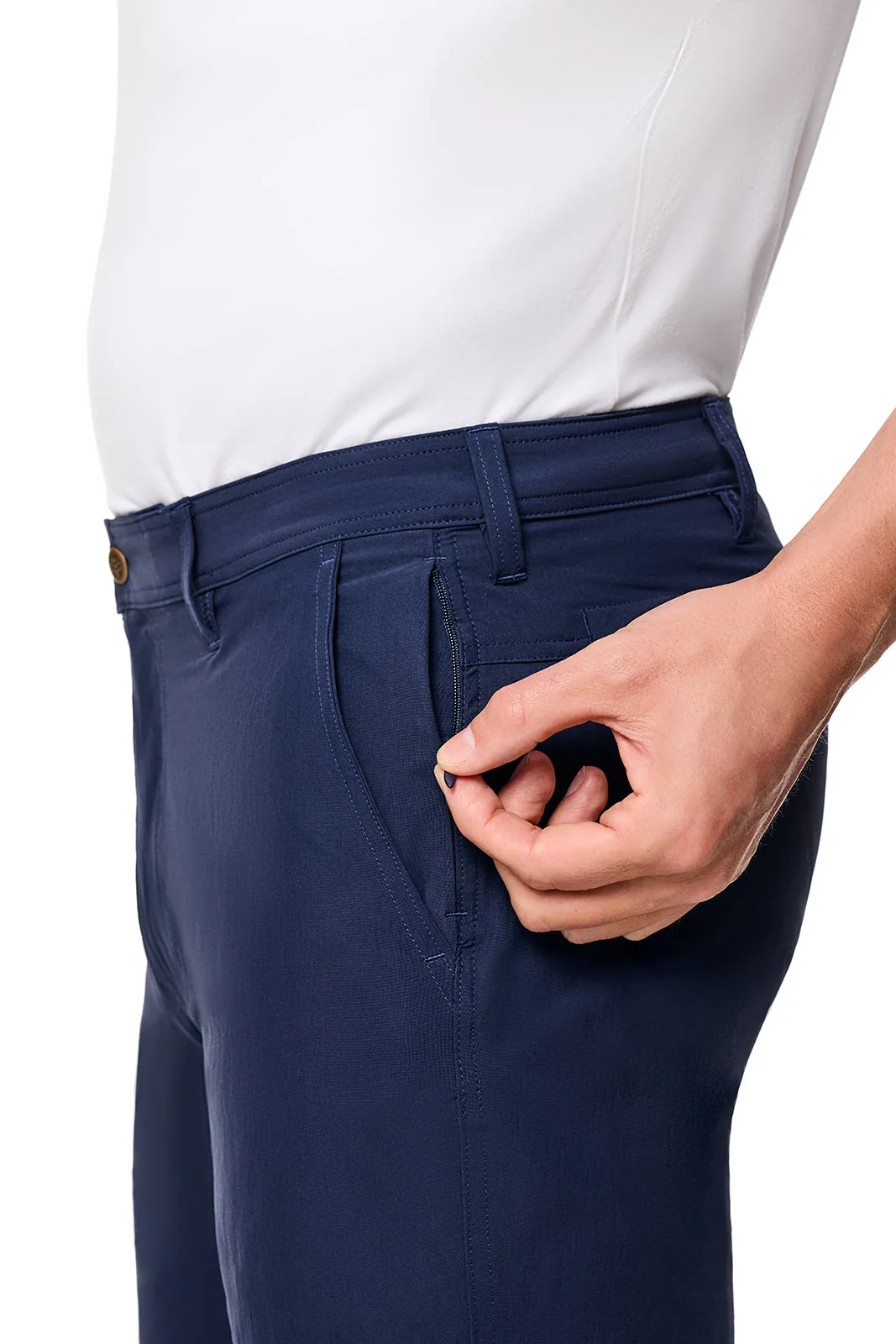 Men's South Pointe Summer Casual Pants | Navy - Image 6