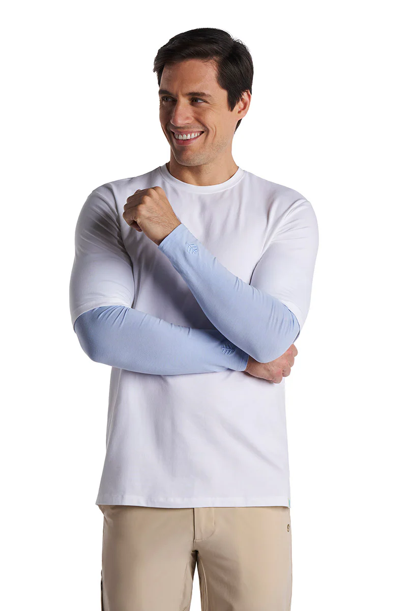 Men's Navagio Arm Sleeves | Periwinkle - Image 3