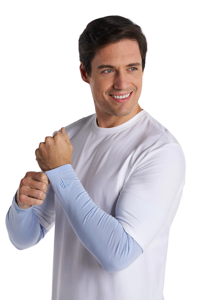 Men's Navagio Arm Sleeves | Periwinkle - Image 6