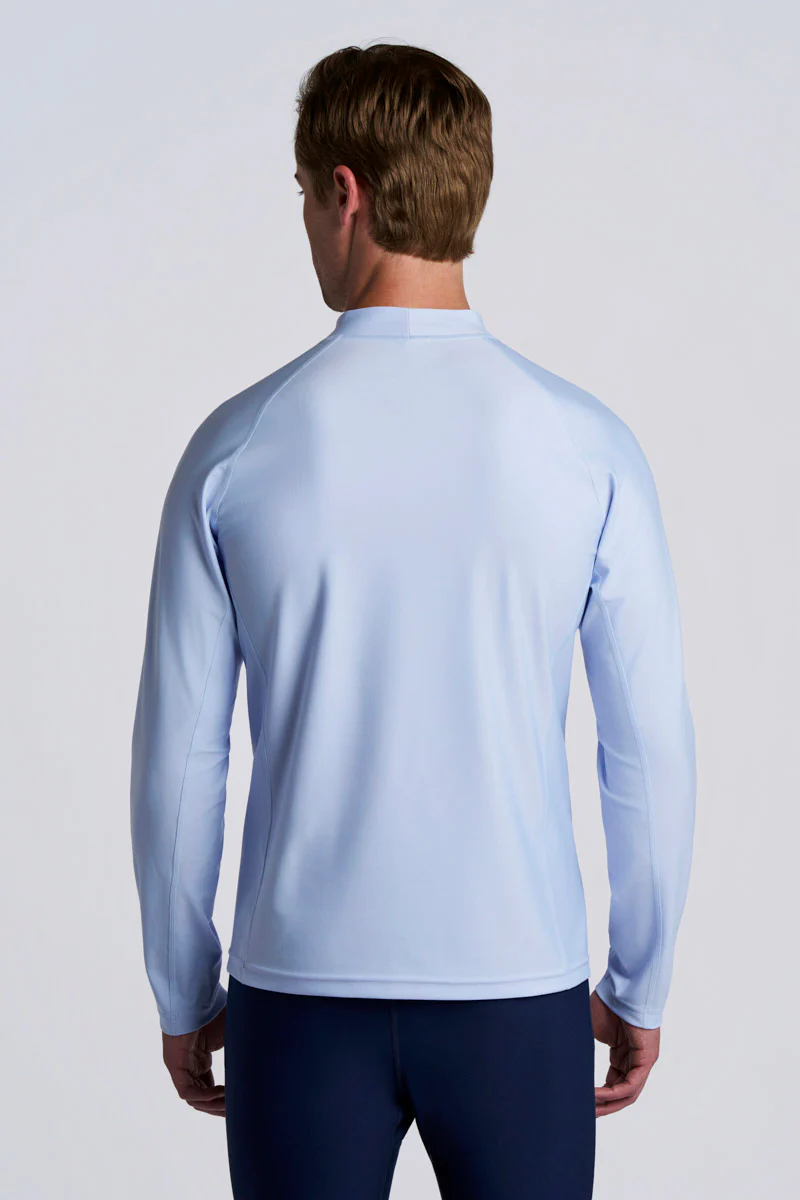 Men's Tulum Long Sleeve Surf Rash Guard | Periwinkle - Image 3