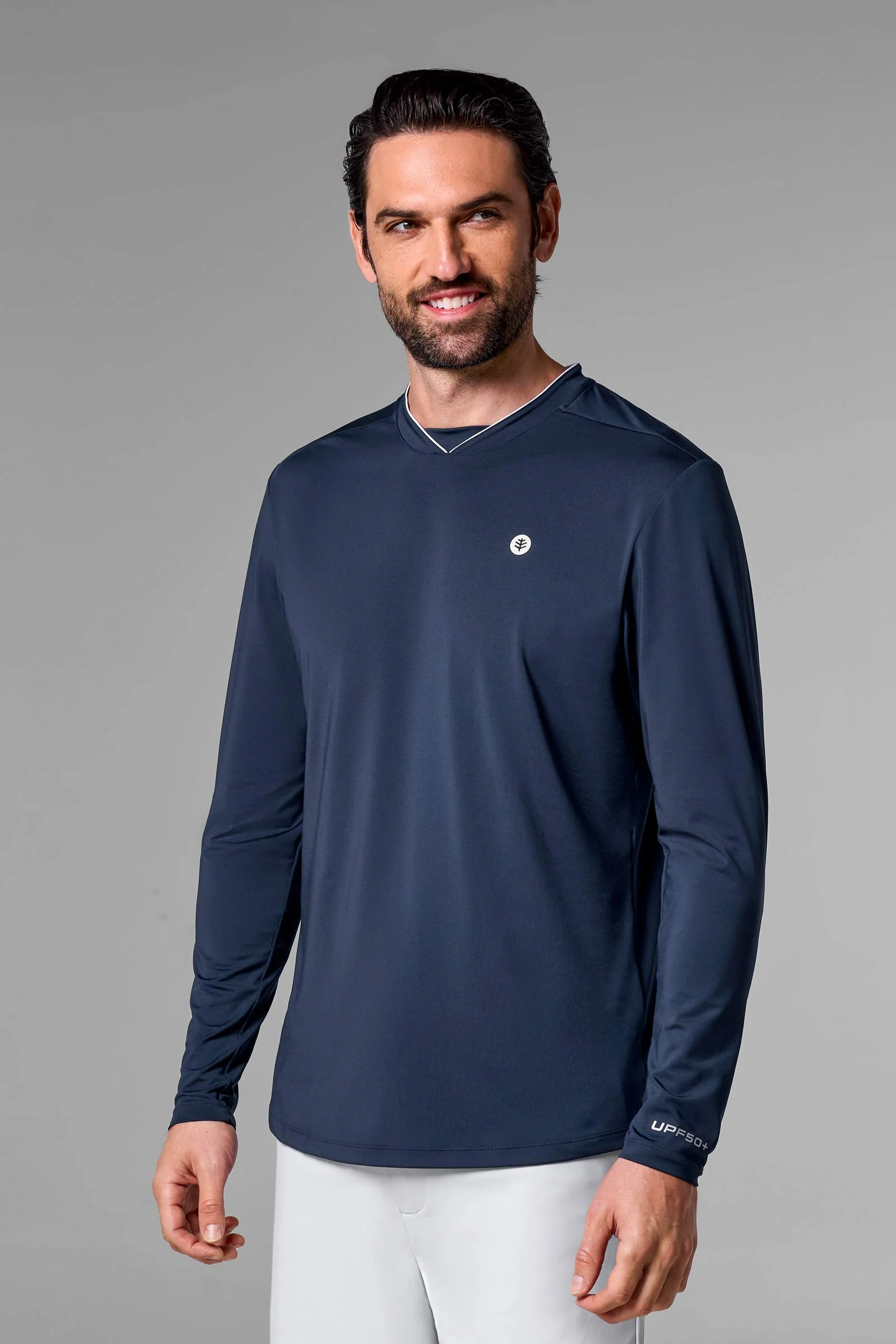 Men's Tiebreaker Long Sleeve Tee | Regular Parent