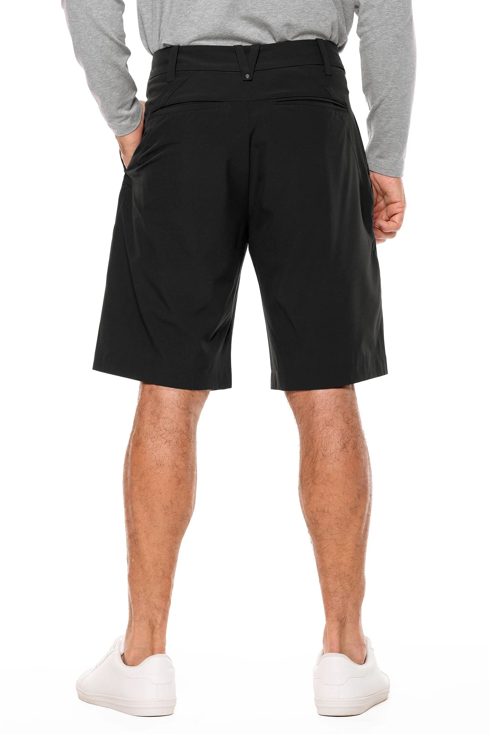 Men's Trek Hybrid Shorts | Black - Image 2