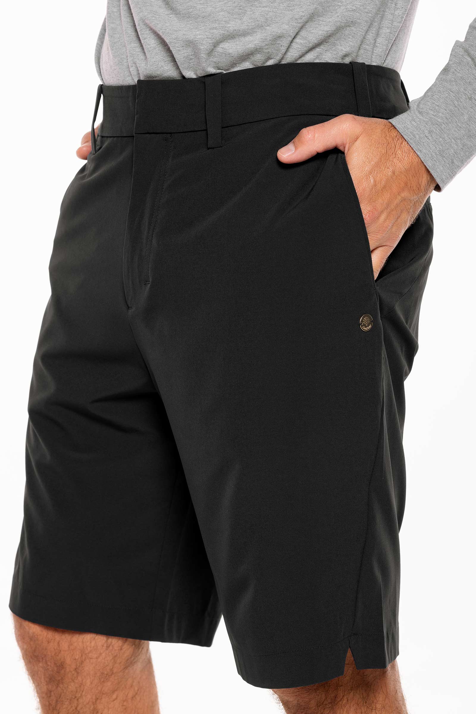 Men's Trek Hybrid Shorts | Black - Image 7