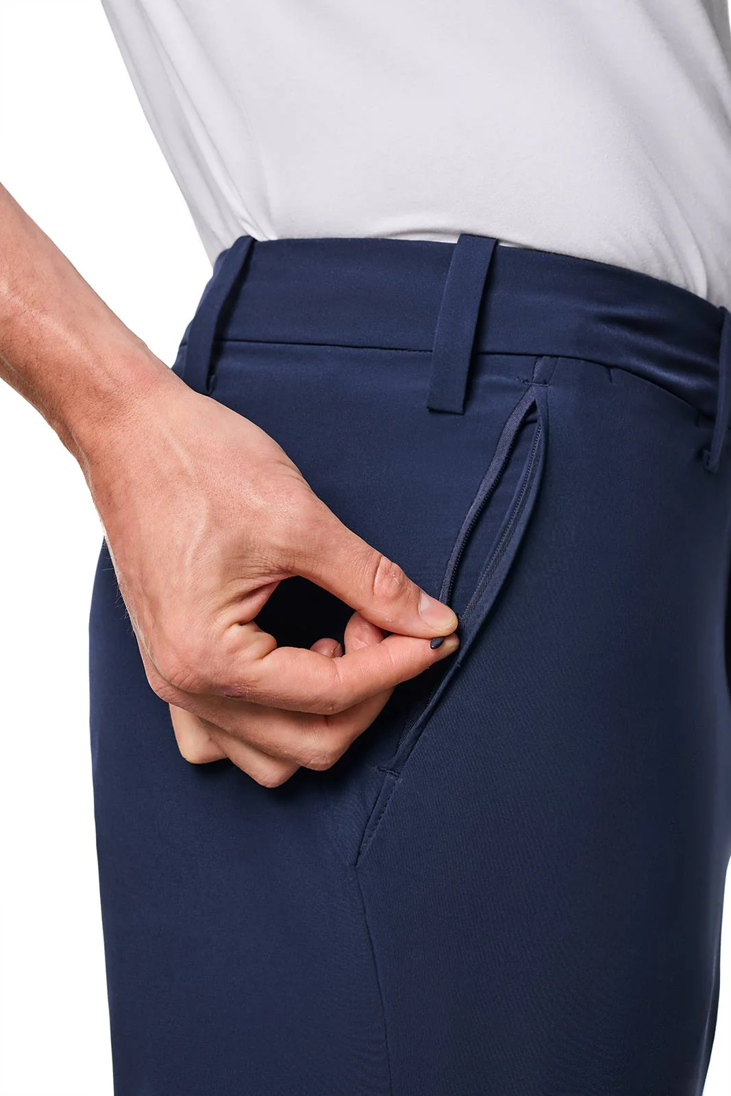 Men's Trek Hybrid Shorts | Navy - Image 5