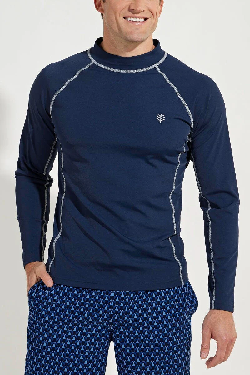 Men's Tulum Long Sleeve Surf Rash Guard | Regular Parent - Image 4