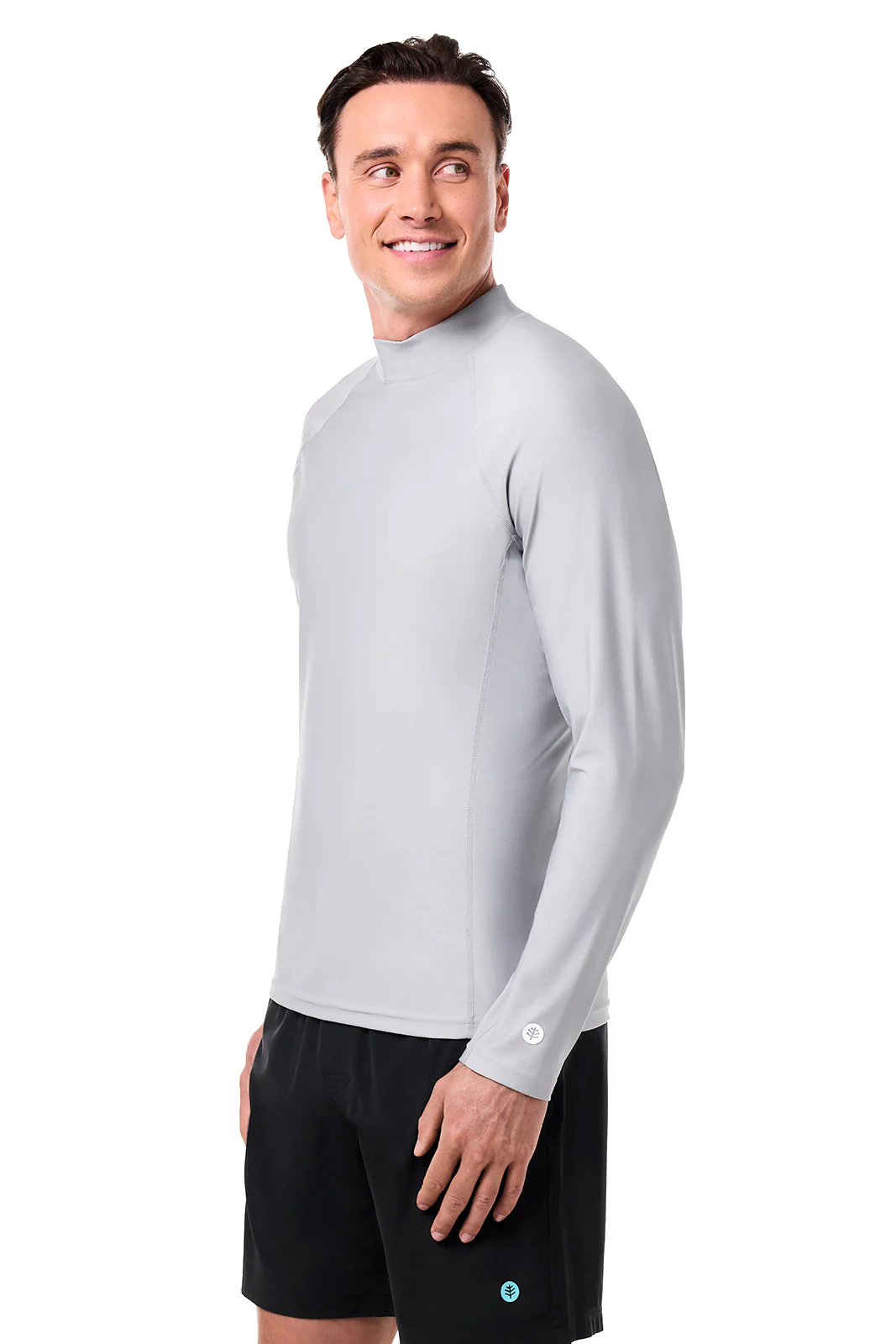 Men's Tulum Long Sleeve Surf Rash Guard | Slate - Image 3