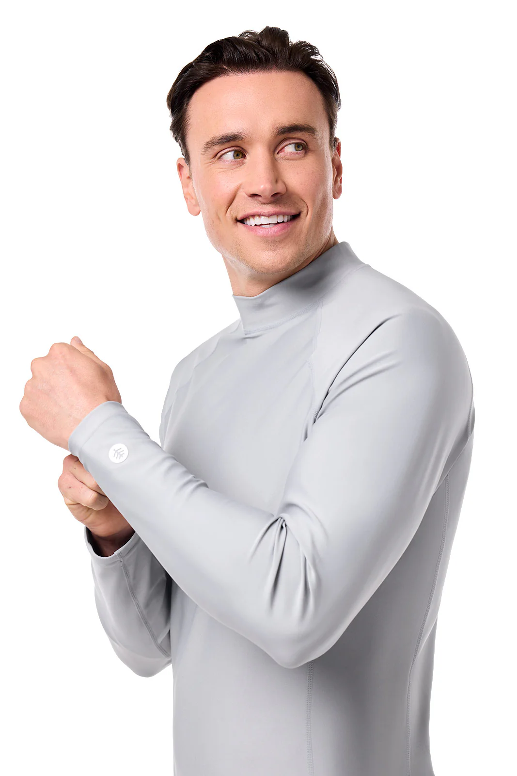 Men's Tulum Long Sleeve Surf Rash Guard | Slate - Image 6