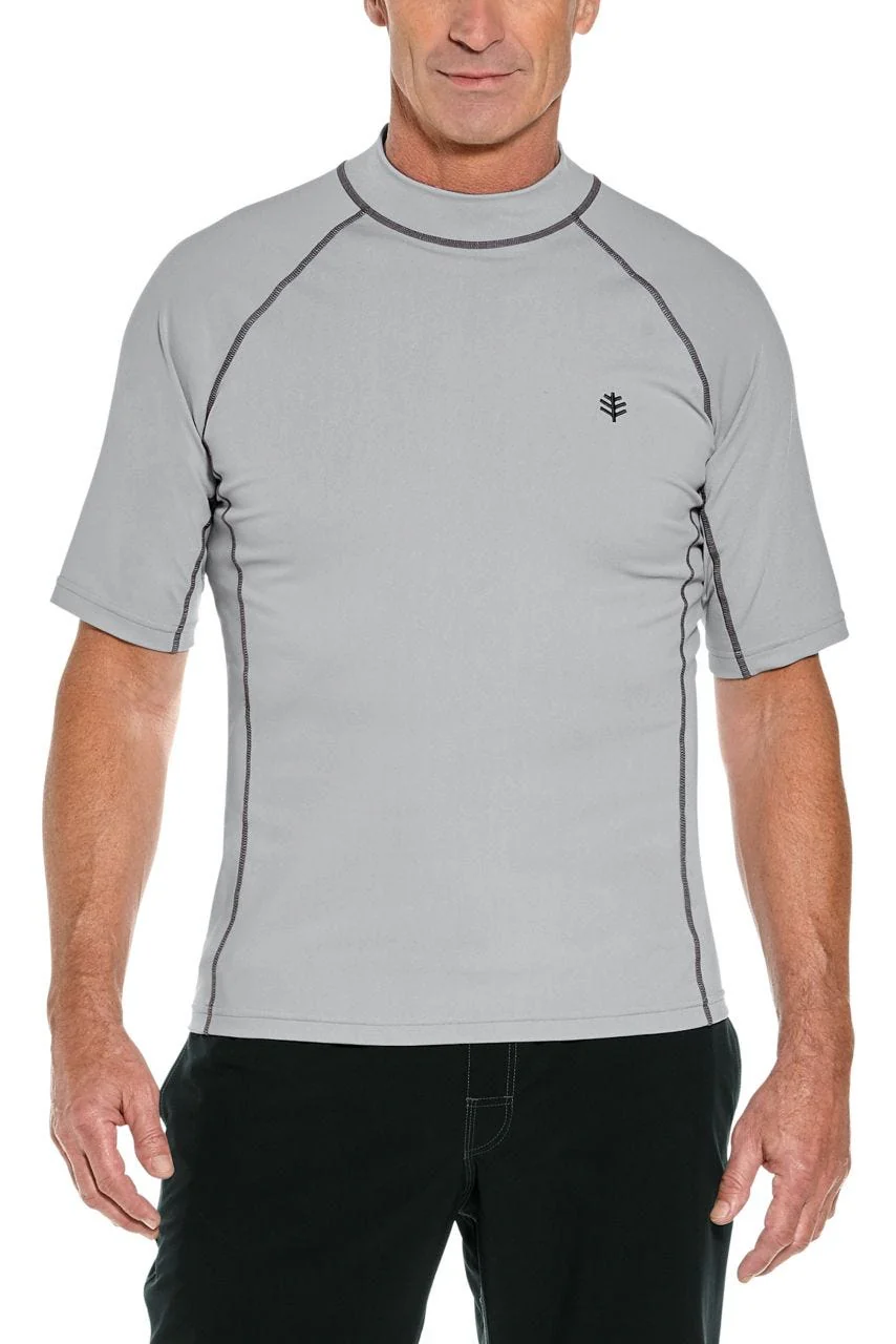 Men's Tulum Short Sleeve Surf Rash Guard | Regular Parent - Image 5
