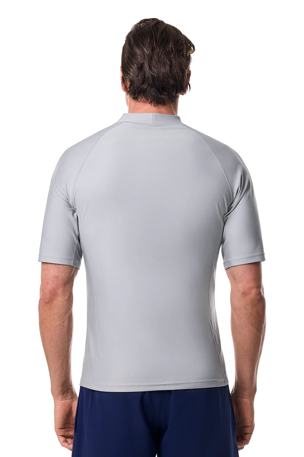 Men's Tulum Short Sleeve Surf Rash Guard | Slate - Image 2