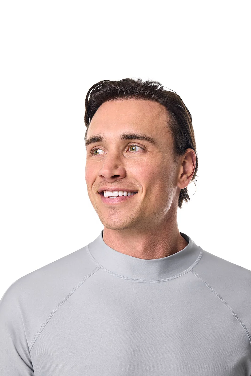 Men's Tulum Short Sleeve Surf Rash Guard | Slate - Image 6