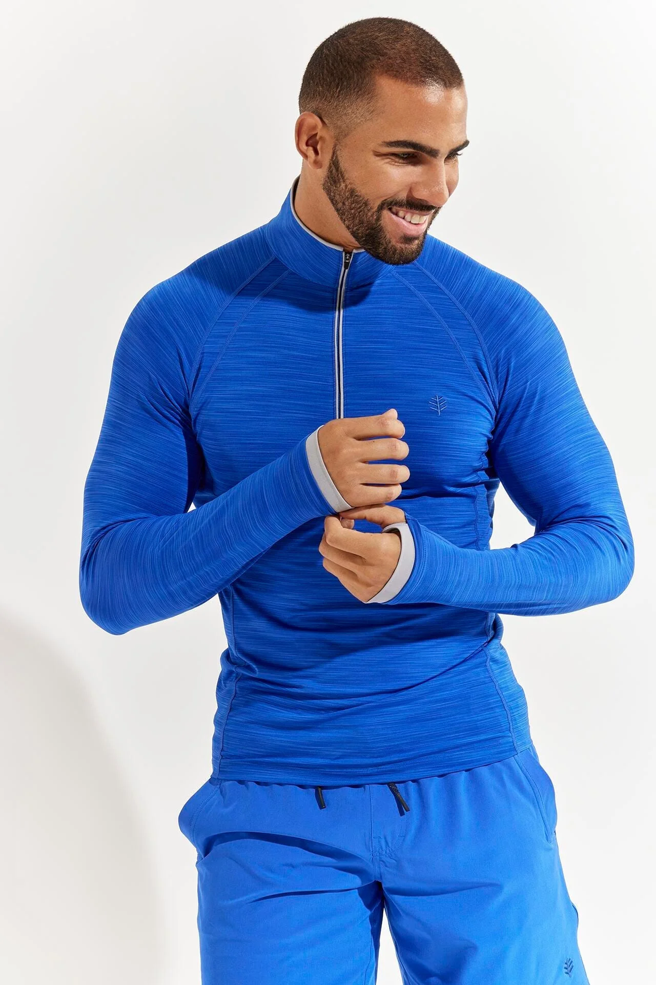 Men's Ultimate Half-Zip Rash Guard | Regular Parent - Image 2