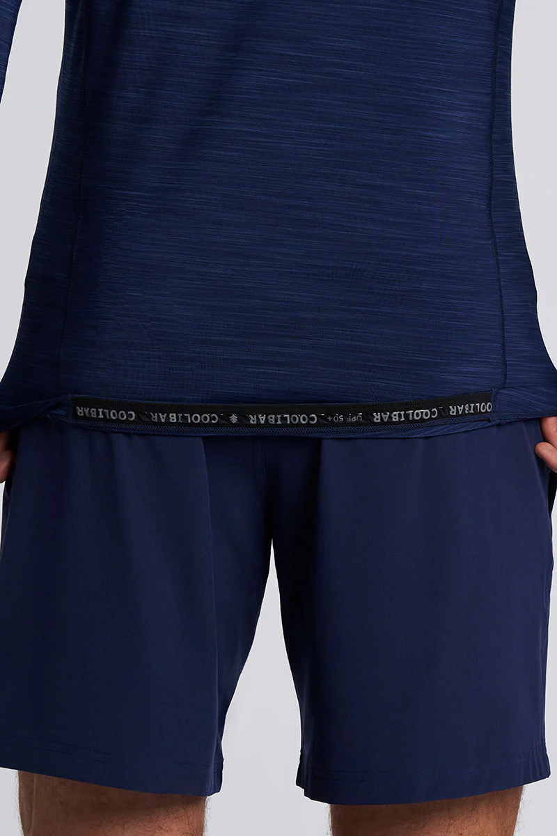 Men's Ultimate Half Zip Rash Guard | Navy Line - Image 10
