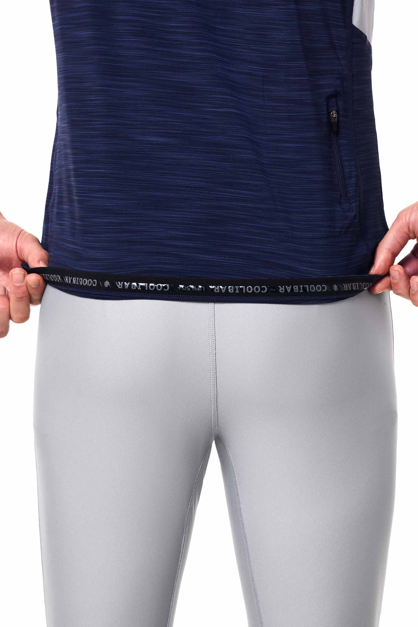 Men's Ultimate Short Sleeve Rash Guard | Navy Line - Image 6