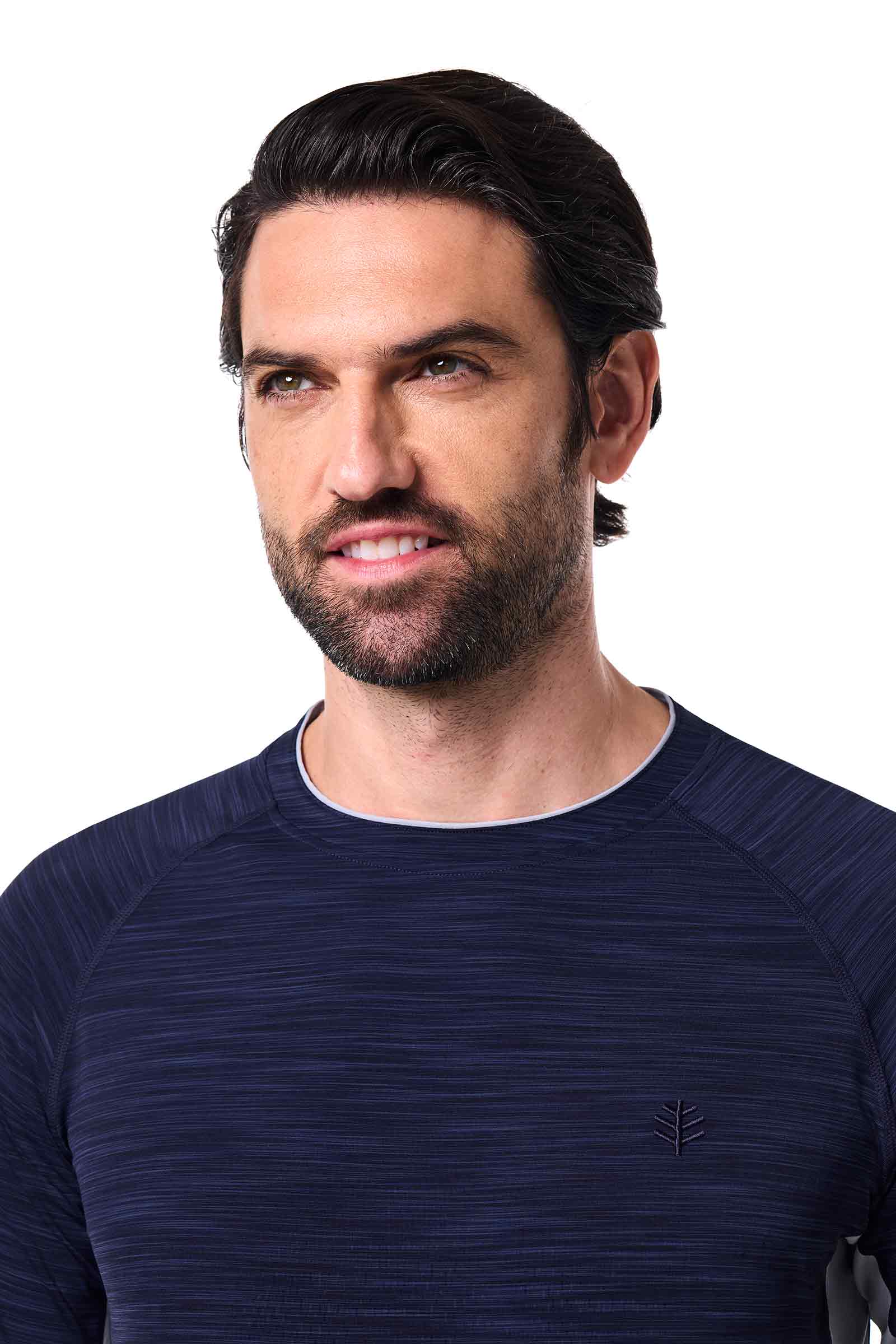 Men's Ultimate Short Sleeve Rash Guard | Navy Line - Image 9