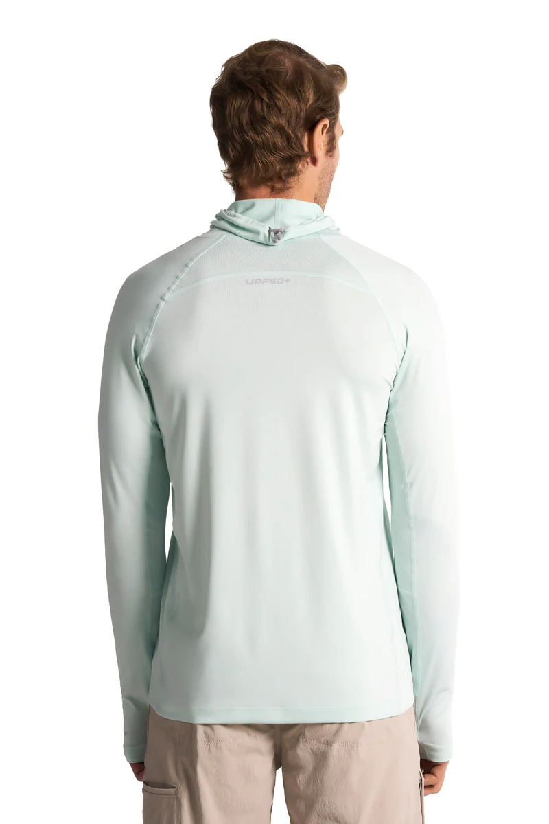 Men's Andros Vented Fishing T-Shirt | Misty Aqua - Image 5