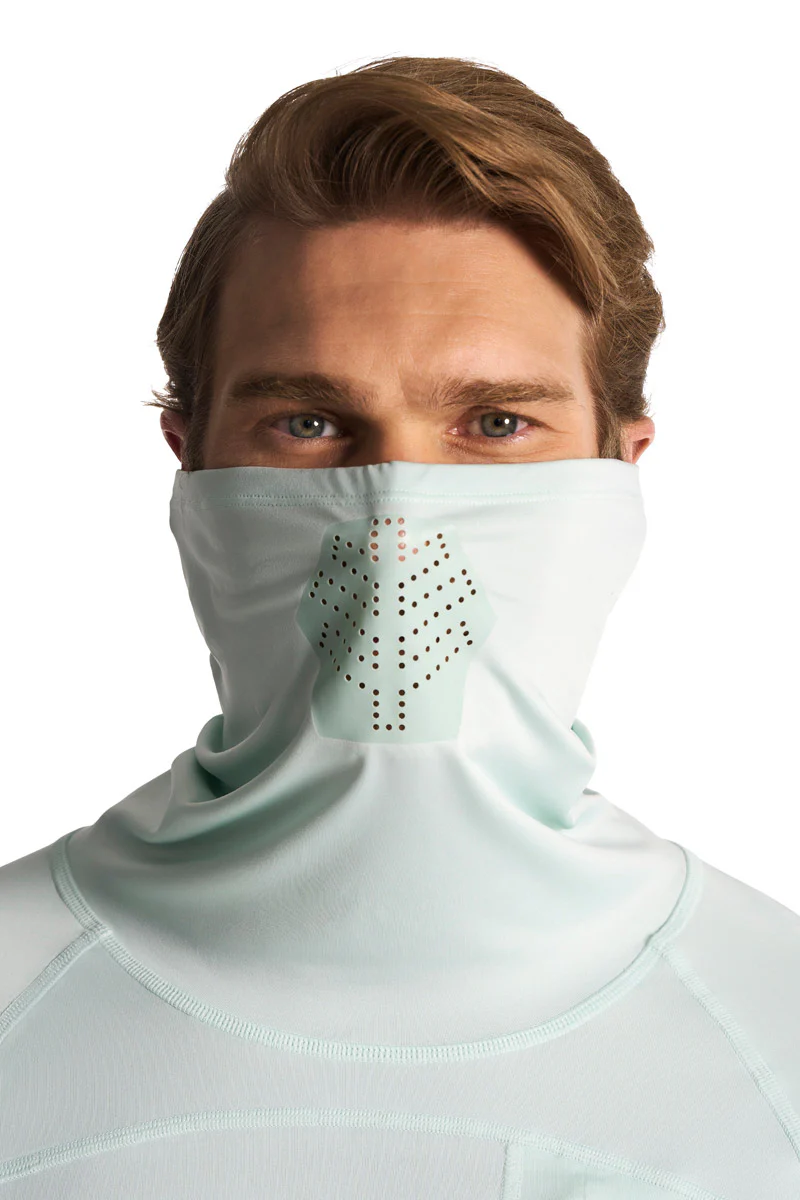 Men's Andros Vented Fishing T-Shirt | Misty Aqua - Image 9