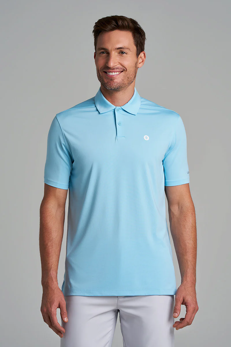 CenterCourt Short Sleeve Polo | Arctic Blue