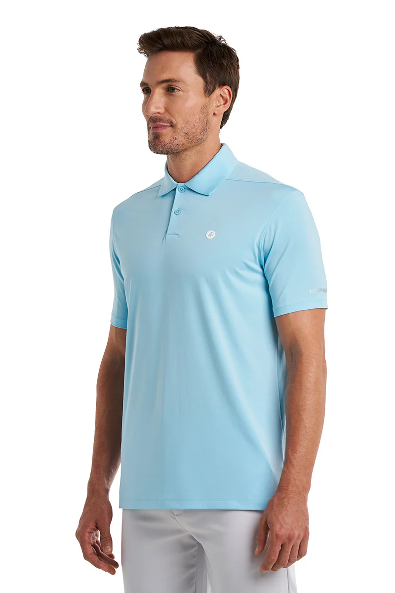 CenterCourt Short Sleeve Polo | Arctic Blue - Image 5