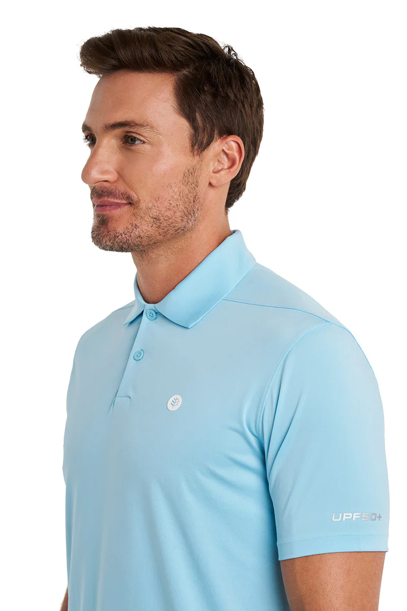 CenterCourt Short Sleeve Polo | Arctic Blue - Image 8