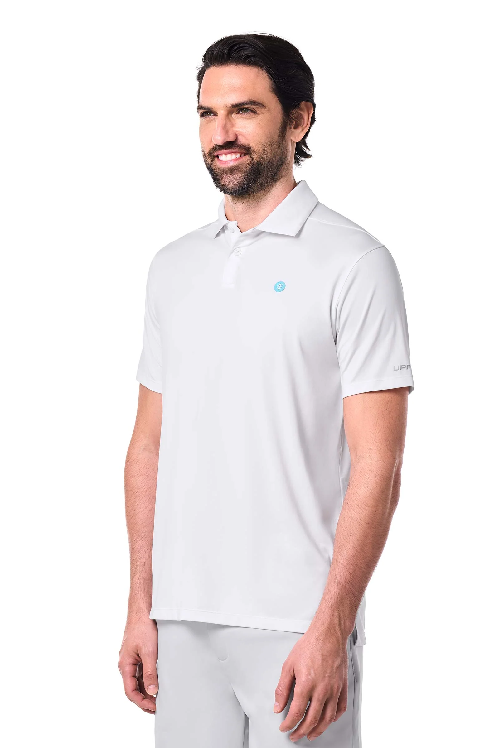 CenterCourt Short Sleeve Polo | White - Image 3