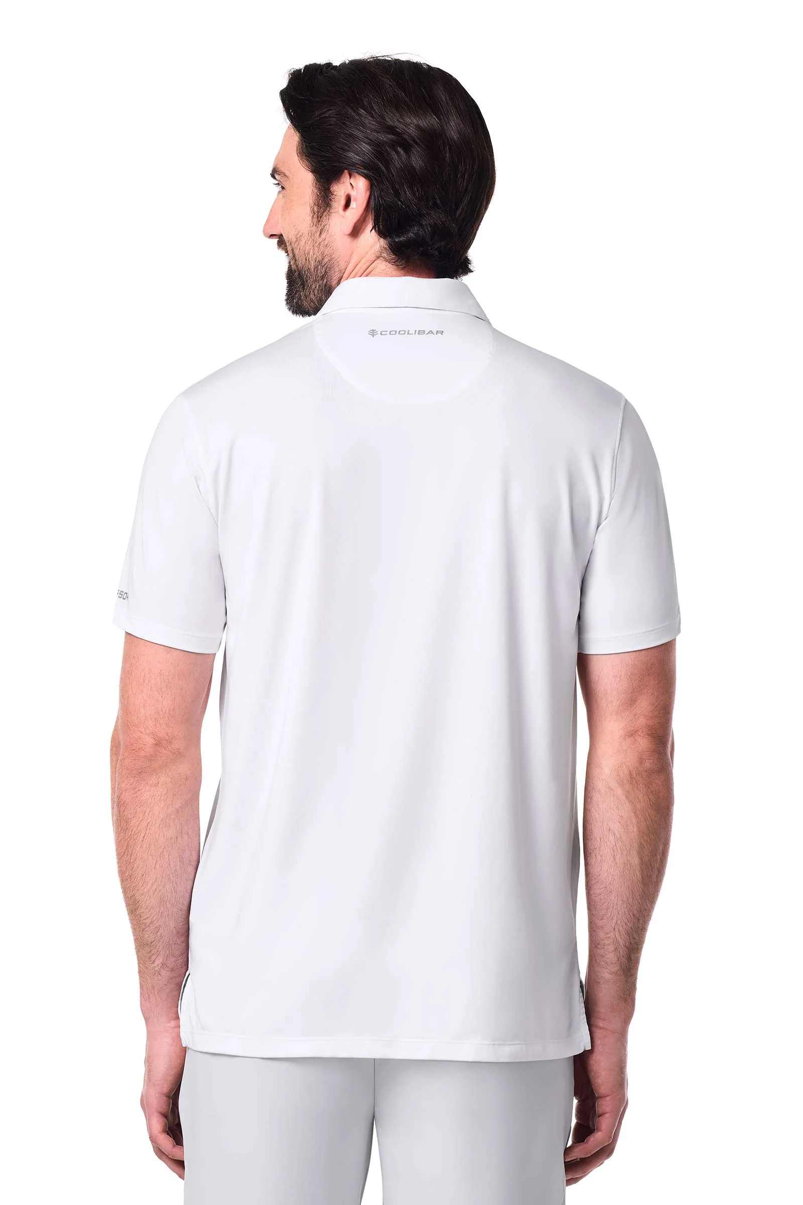 CenterCourt Short Sleeve Polo | White - Image 4