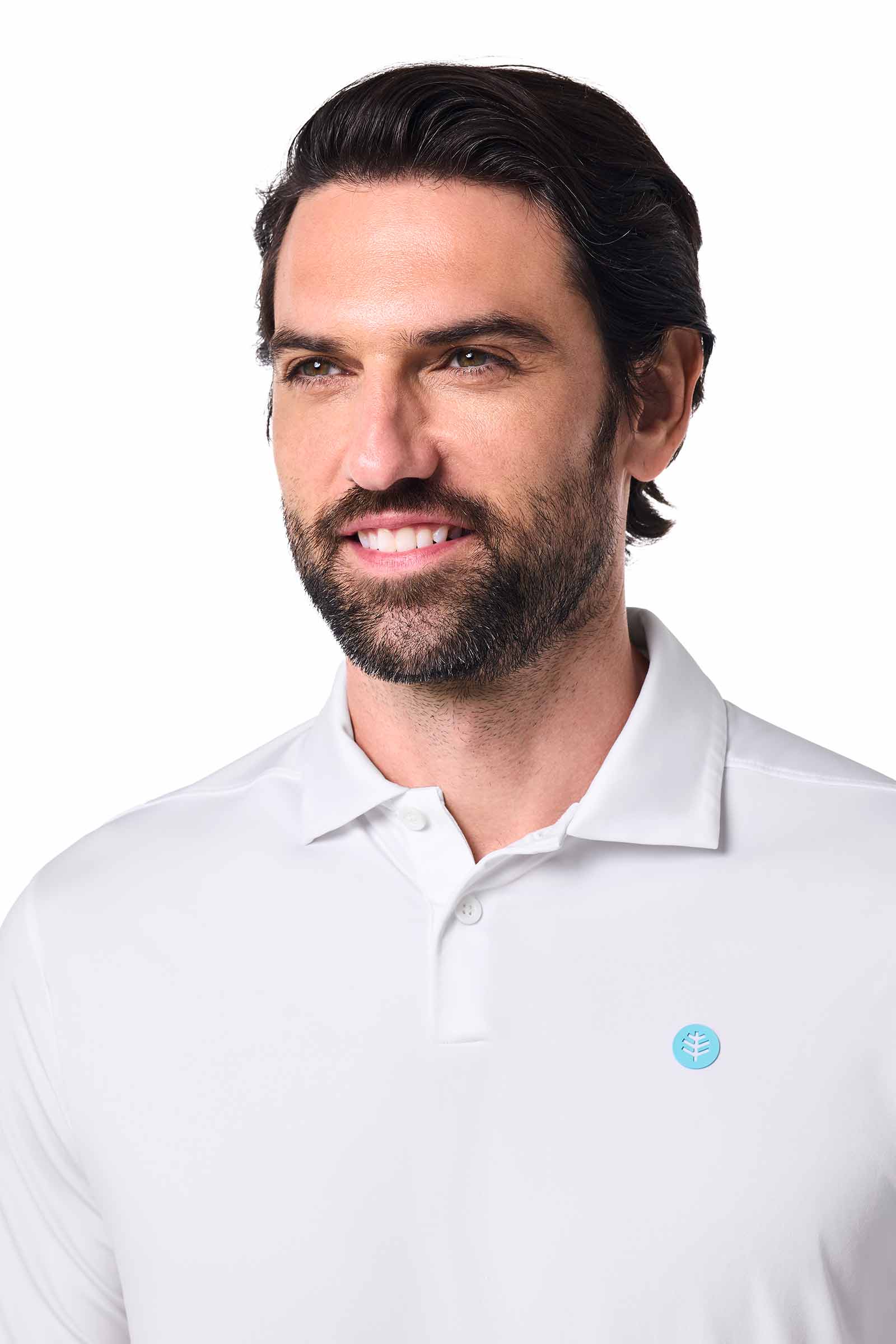 CenterCourt Short Sleeve Polo | White - Image 6