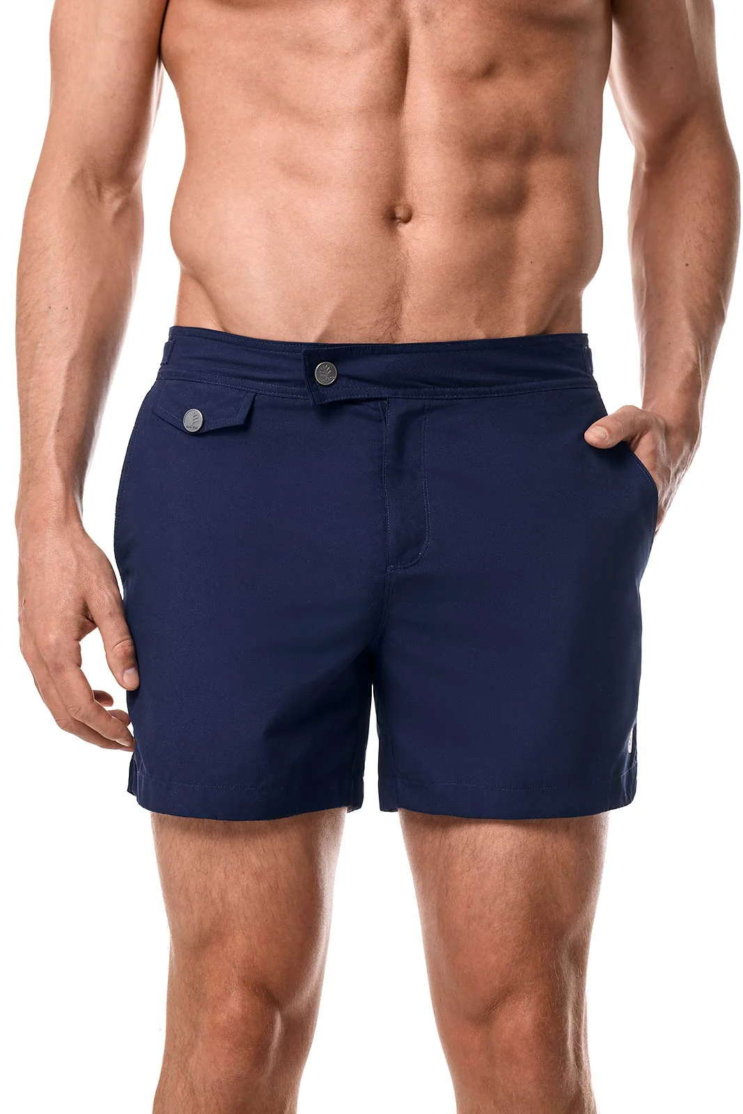 Men's Weston Swim Shorts | Navy - Image 4