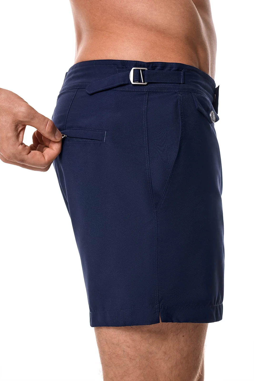 Men's Weston Swim Shorts | Navy - Image 6