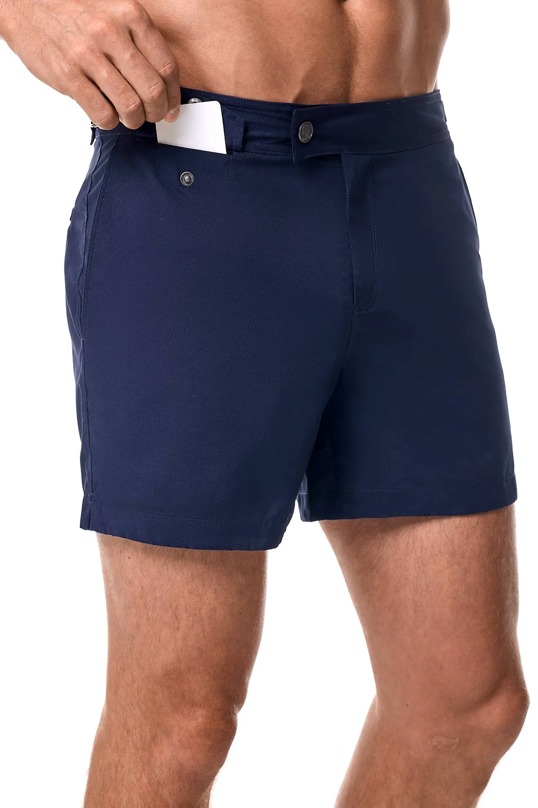 Men's Weston Swim Shorts | Navy - Image 7