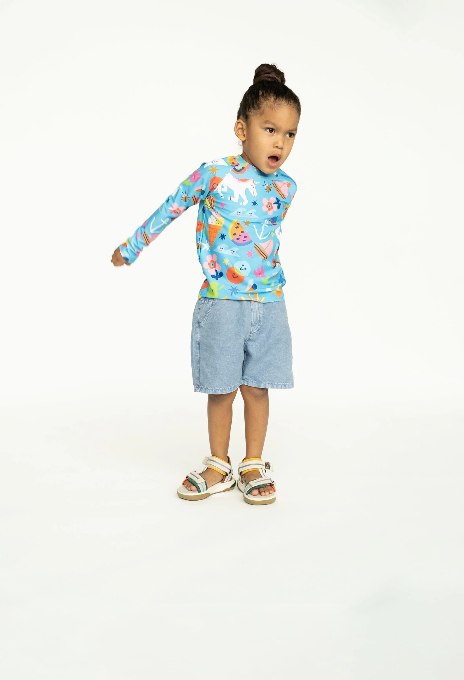 Mini Blake - Kids Long Sleeve Rash Guard | Clearance Parent - Image 3