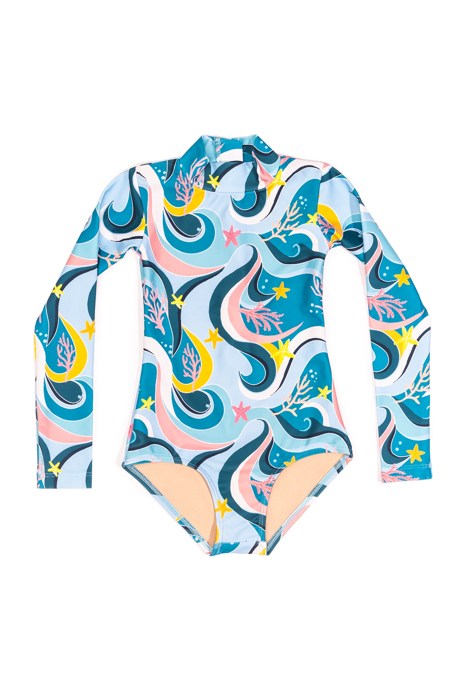 Mini Kelly - Girls Long Sleeve One Piece Swimsuit | Regular Parent - Image 6
