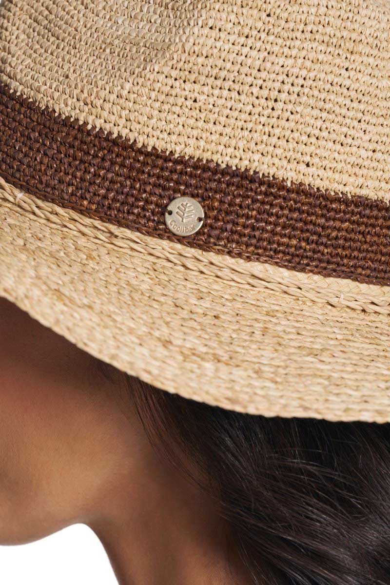 Playa Crochet Raffia Fedora | Natural - Image 7