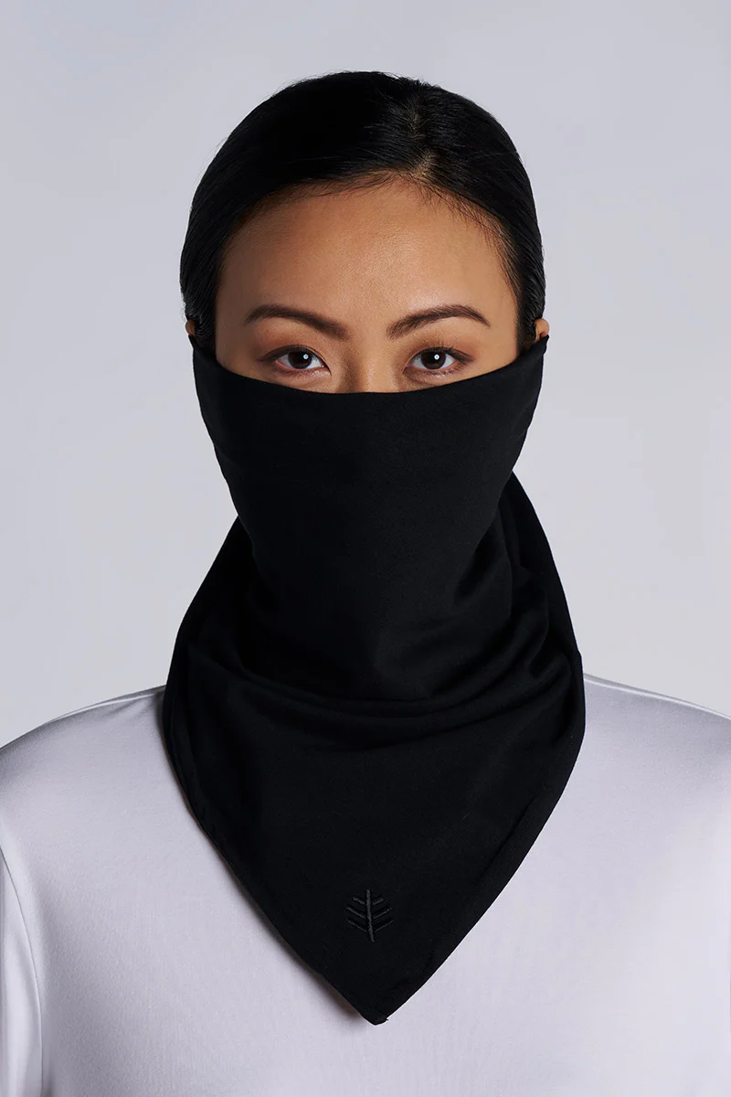 Unisex Sanibel Everyday Beach Bandana | Black - Image 3