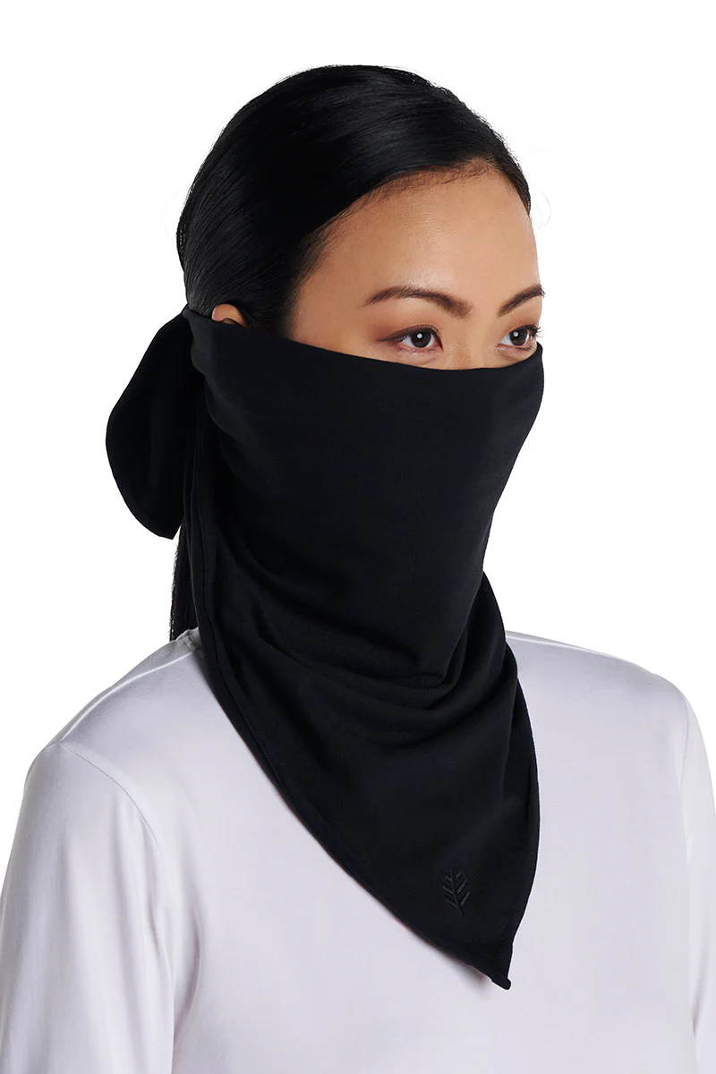 Unisex Sanibel Everyday Beach Bandana | Black - Image 4