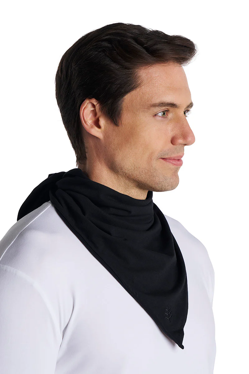Unisex Sanibel Everyday Beach Bandana | Black - Image 5