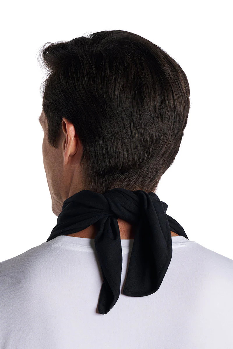 Unisex Sanibel Everyday Beach Bandana | Black - Image 6