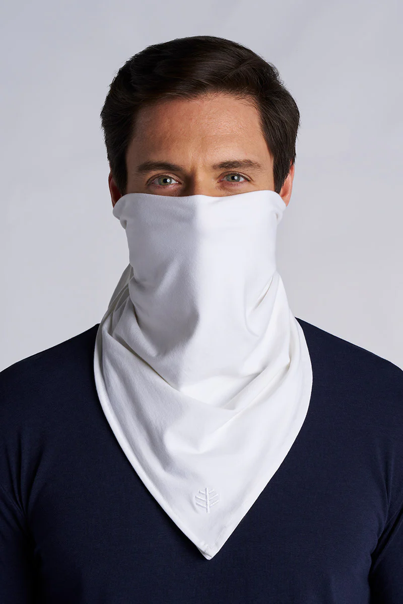 Unisex Sanibel Everyday Beach Bandana | White - Image 3