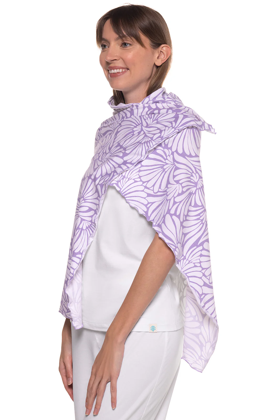 Women's Savannah Sun Blanket | Lavendula Sea Fan - Image 4