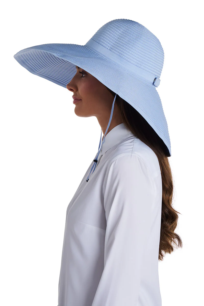 Shelby Shapeable Poolside Hat | Periwinkle - Image 4