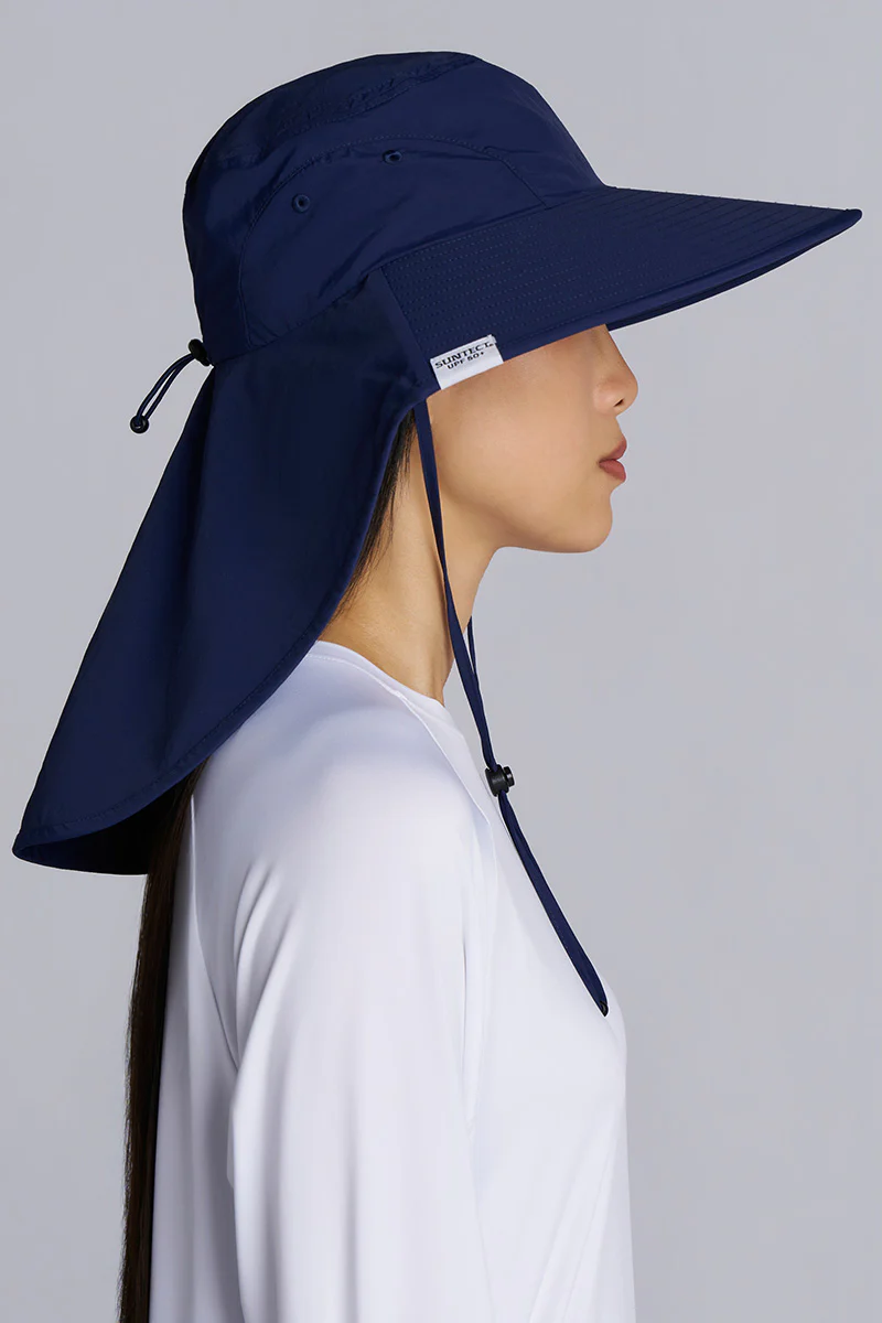 Suntect SafeShade Sun Hat | Navy - Image 3