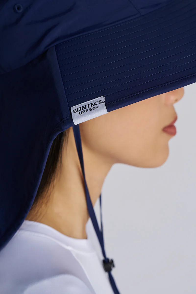 Suntect SafeShade Sun Hat | Navy - Image 8