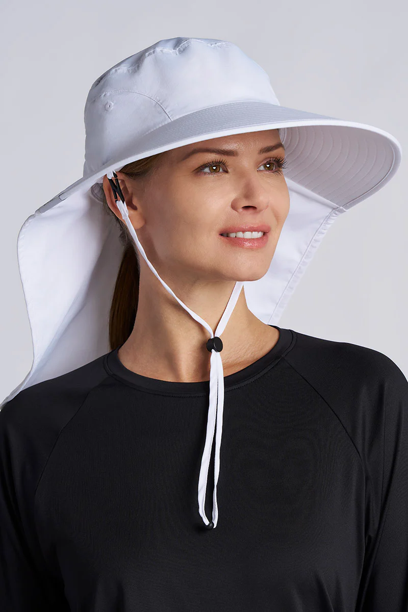 Suntect SafeShade Sun Hat | White