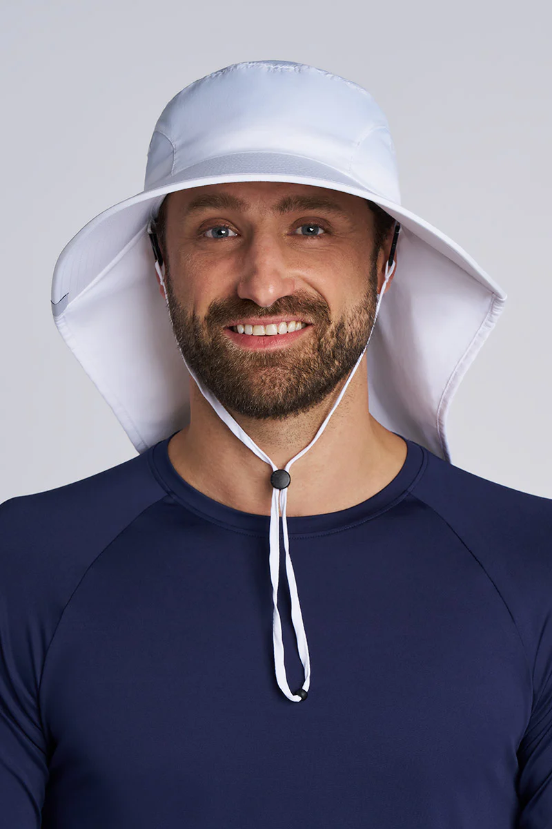 Suntect SafeShade Sun Hat | White - Image 2