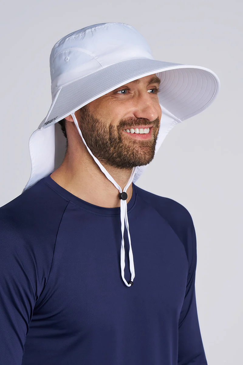 Suntect SafeShade Sun Hat | White - Image 3