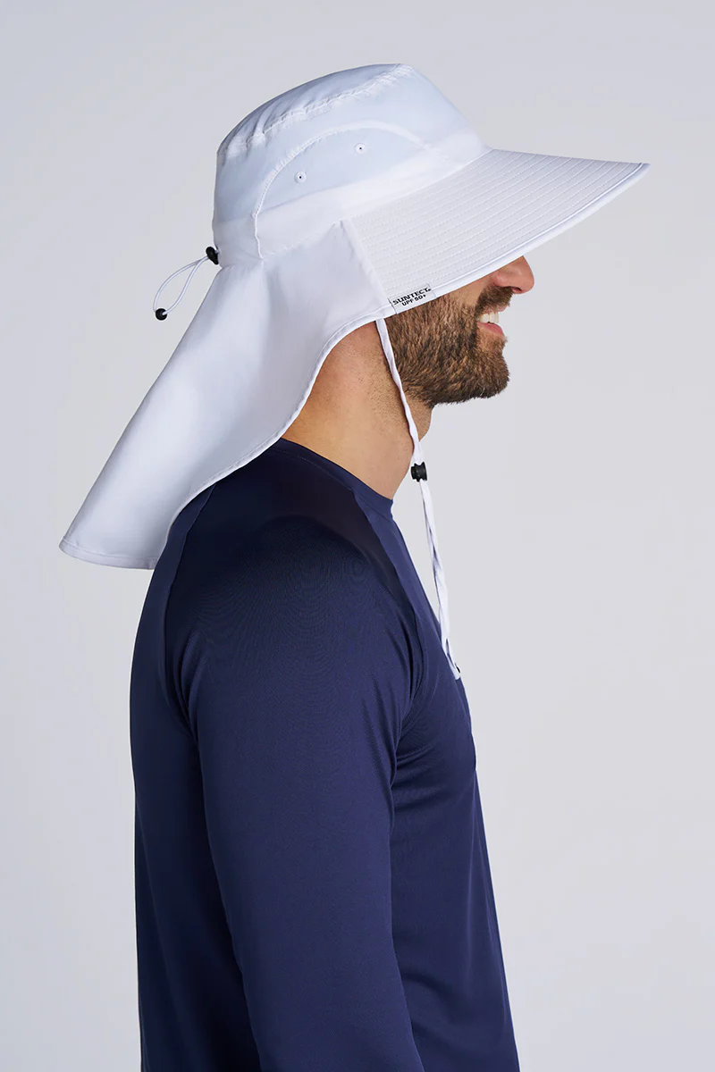 Suntect SafeShade Sun Hat | White - Image 4