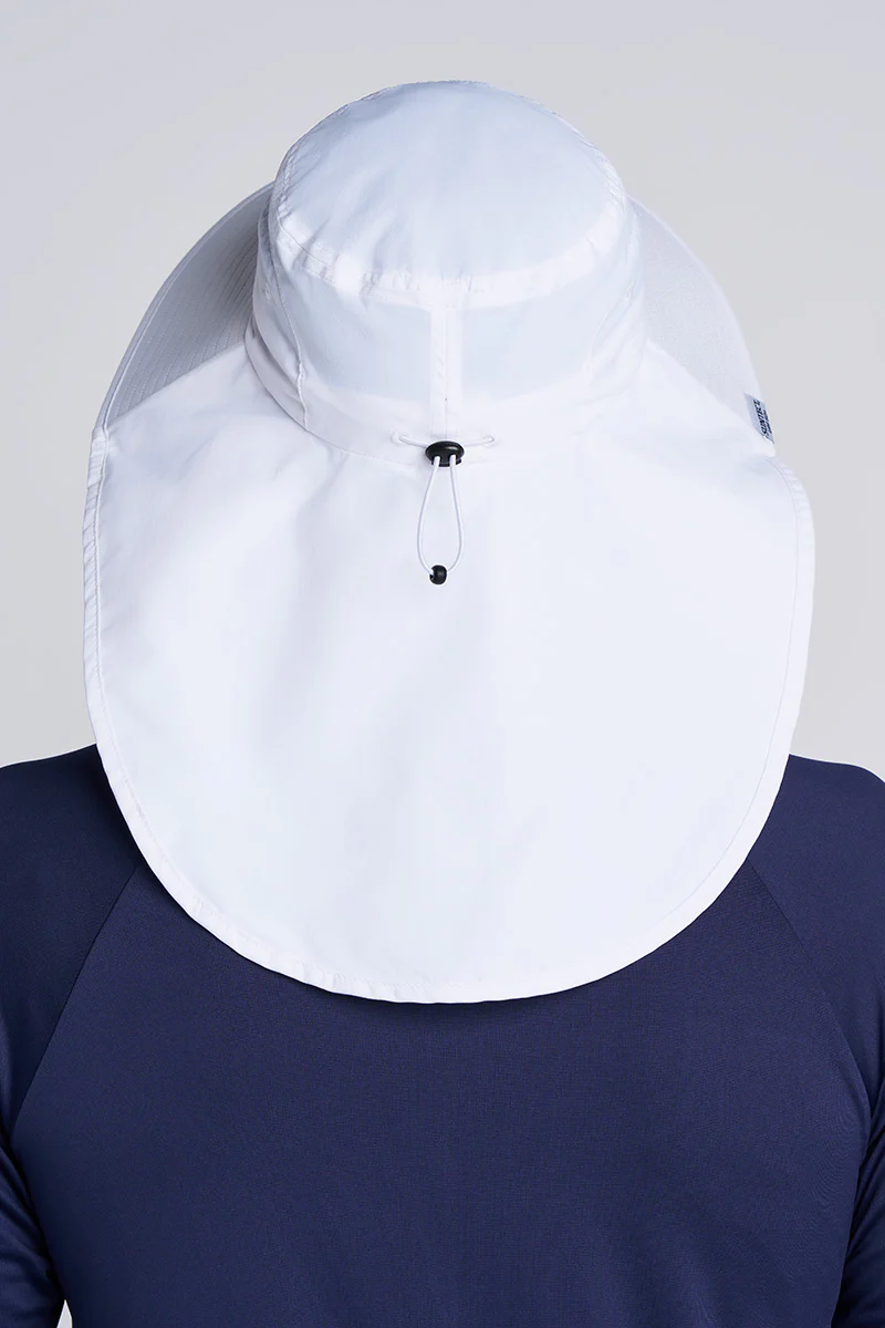 Suntect SafeShade Sun Hat | White - Image 5