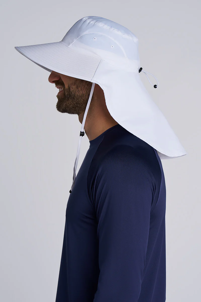 Suntect SafeShade Sun Hat | White - Image 6