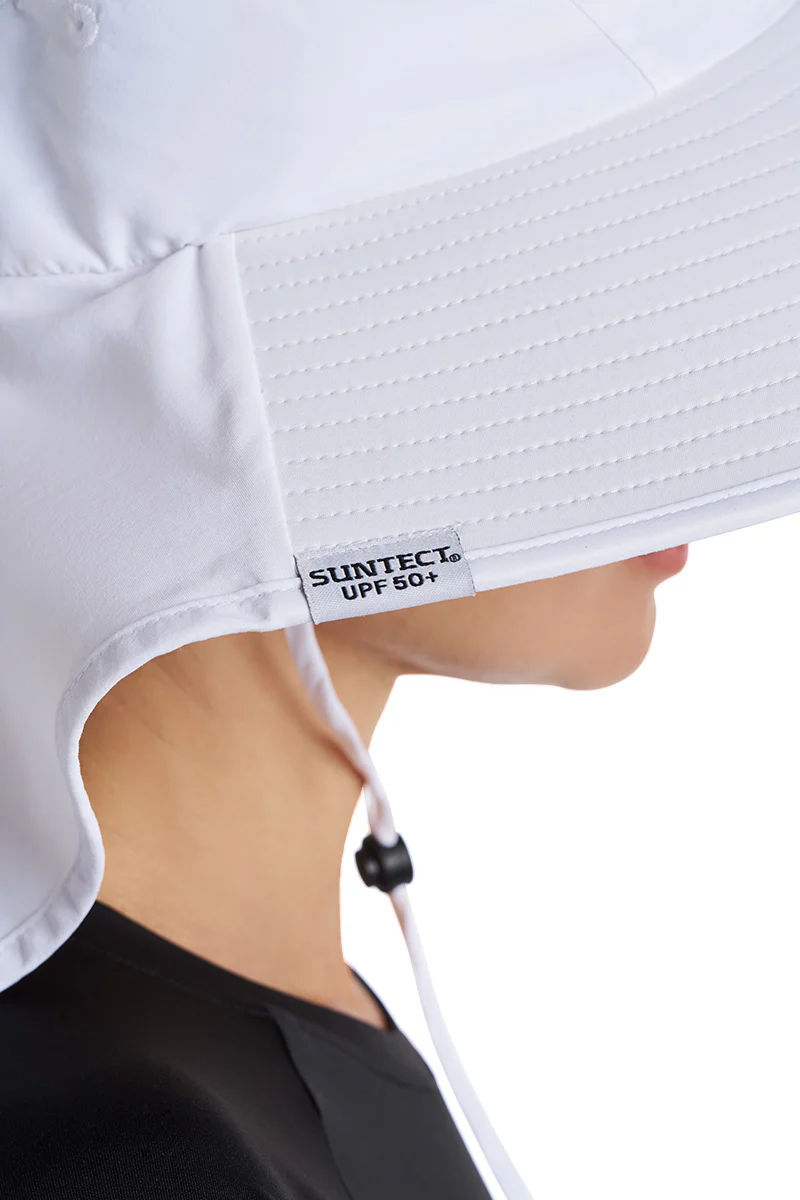 Suntect SafeShade Sun Hat | White - Image 9