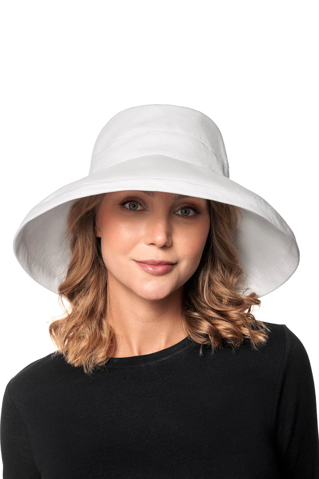 Women's Sydney Kettle Brim Hat | White - Image 3