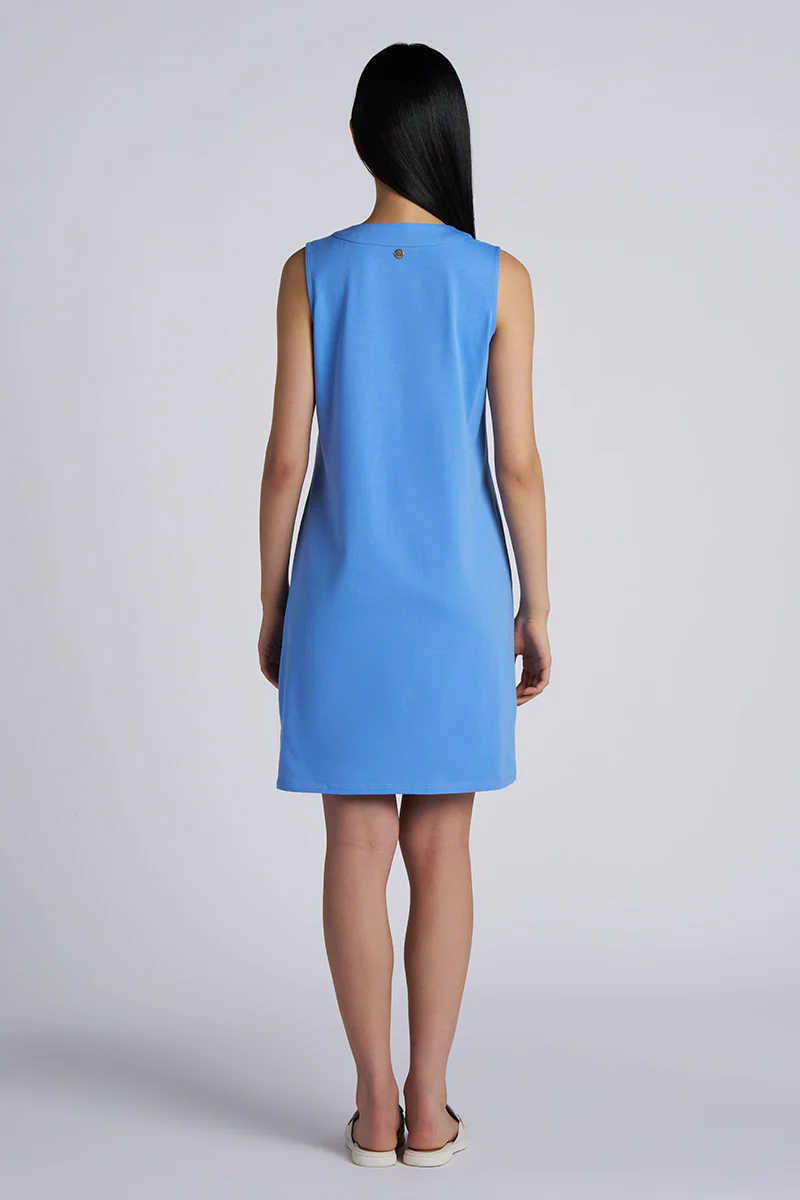 Women's Oceanside Tank Dress | Bluebell - Image 2